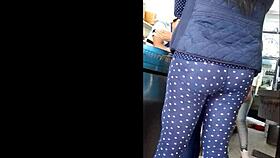 Culo En Las Quesadillas Voyeur Spying Action!