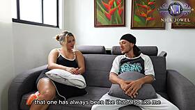 The cousins get wild with fucking before parents arrive