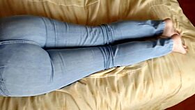 Mother-In-Law Allows Stepson To Masturbate With Her Huge Ass