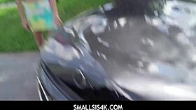 Stubborn stepsis Alicia Williams deals with stepbro over crushed car