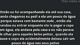 my first time with gym woman, crossdressin'