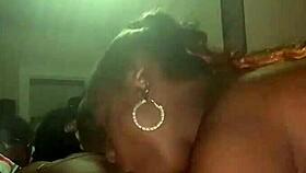 monster head blowjob with bbw on big black cock