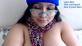 bbw topless on cold day