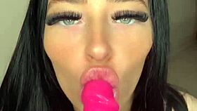 British Slut Plays With Herself, Toys And Squirting