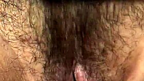 Look at this latina pussy, it's so hairy