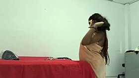 18-Year-Old Student Fixes Uniform Sexily