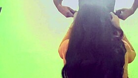 Young Desi newlywed wife lifted and fucked hard by her husband