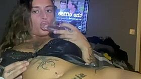 horny goth teen 18+ solos until she cums, but what a contrast