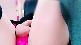 hot young ladyboy linda gets anal penetration and masturbates solo