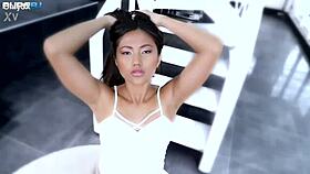 Pure Bj - Small 18+ Tits Cutie May Thai Hungry For A Big Cock