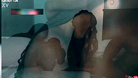 orgy with skinny friends and bodybuilder