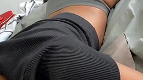 some good hairy coochie featured in this pornstar video