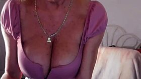 i'm a 64 year old granny trying on bikinis, showing off my big tits