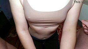 Fucked Invited Neighbor in Intense Session