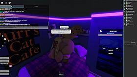 Futanari fucks my huge ass in the studio