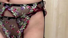 i put embarrassing underwear on the serious-looking uniform girl and trained her clit and anal with bells