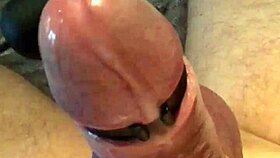 Hey, check out this handless cumshot with vibrator