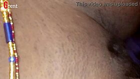 Home made shaving, clothes ripped outdoor with wet pussy