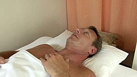 MATURE JAPANESE NURSE FUJIKO SAKURA HELPS PATIENTS IN HOSPITAL