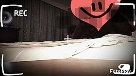 Snowbunnyqueen27, how did you end up in this interracial threesome with heels and strapon?