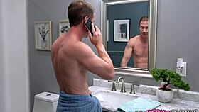 pawg stepdaughter helps massive cocked stepdad with blowjob and sex.