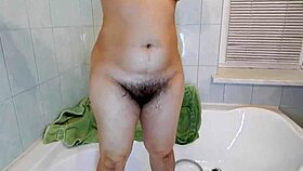 Hairy Mature Milf Masturbates Her Pussy To Intense Orgasm