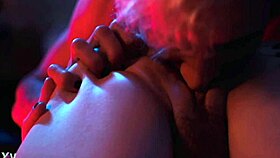 acidalia dives into hardcore foot fetish with sucking and fucking