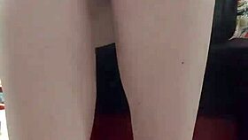 Stepsister Tries Shoes in Store, Showing Dirty Feet and Panties