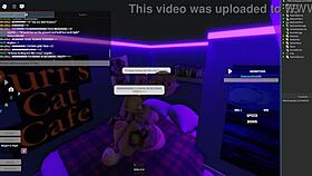 Futanari fucks my huge ass in the studio