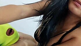 hot latina engages in close encounter