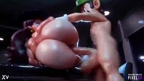 Luigi and daisy are cheating on each other.