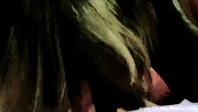 Italian homemade POV blowjob with chubby blonde cumshot?