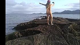 Blonde latina 18 19 yo lives on the magic island in brazil