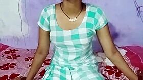 cute indian desi bhabhi in stockings hard-core fucking with driver front of her sister in clear hindi audio