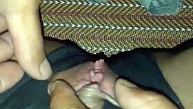 two cocks filling tight pussy until orgasm