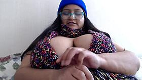 bbw topless on cold day