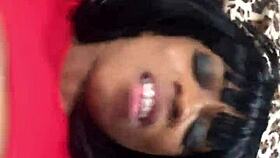 Fresh ebony milf takes that Italian pound machine deep! Interracial POV pussy pounding ends in massive cumshot climax.