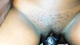 hot girl pussy destroyed by big dick as she came back to visit me in my ghetto