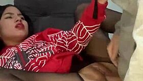 petite spider girl fucks hard