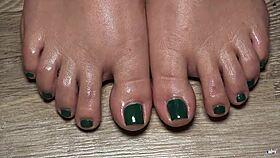 Want to see my curvy Colombian toes?