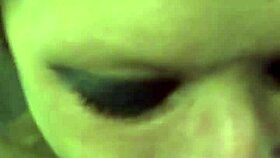 Vilja Gives Sloppy Pov Blowjob To Submissive Slave With Rough Gagging And Tits