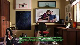 Let's Play Doll House with Big Tits and Monster Cock