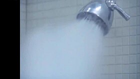 Kolchak's Night Stalker Meets Sexy Ebony Shower Girl In Bathroom