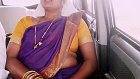 Indian Maid Engages In Car Sex With Dirty Talk In Telugu