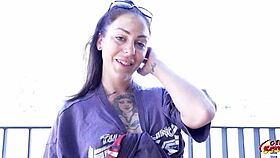 alia star's first anal with huge cock in nylon