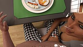 Let's Play Doll House with Big Tits and Monster Cock