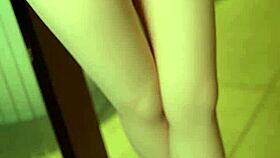 hey, wanna see this popular asian wife naked with her real doll?