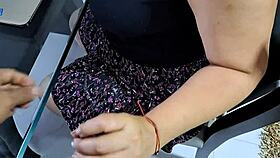 i relieve my latina stepmom's stress by making her suck my cock