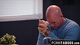 pierced nipples hottie gets doggystyle fuck after sloppy deepthroat