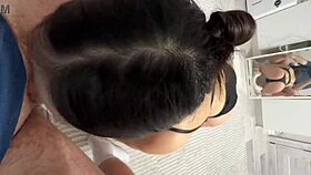 Hey teen student, you teasing with that blowjob and cum in mouth?